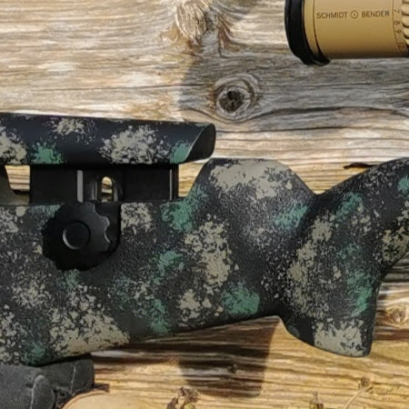 Tac Black w/ FDE & Woodland Green Camo